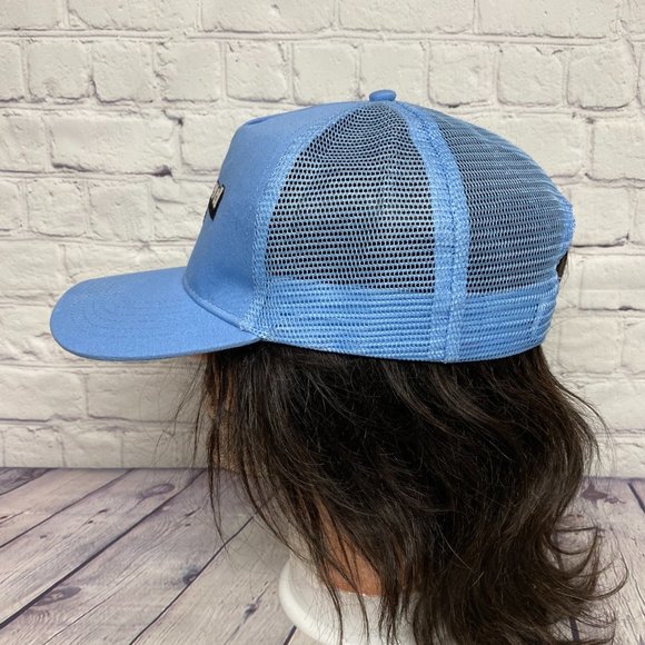 Full Send NELK Boys Hat Cap Snapback Blue Trucker Mesh Embroidered One Size - Picture 2 of 8